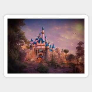 dlp fantasy castle Sticker